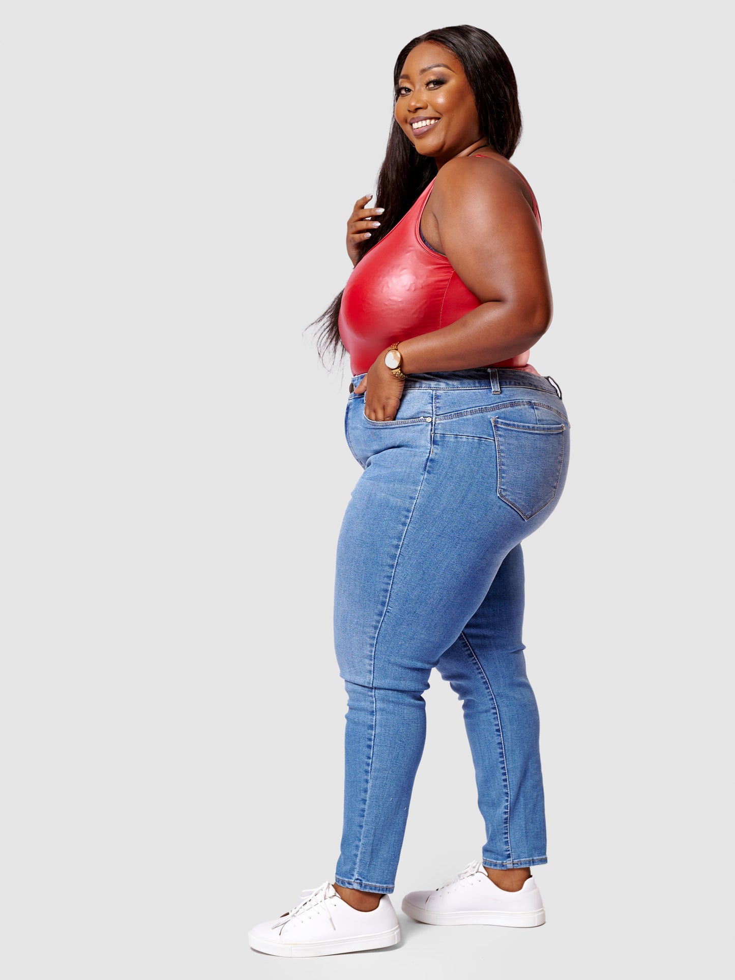 Go Getter High Rise Skinny Jeans