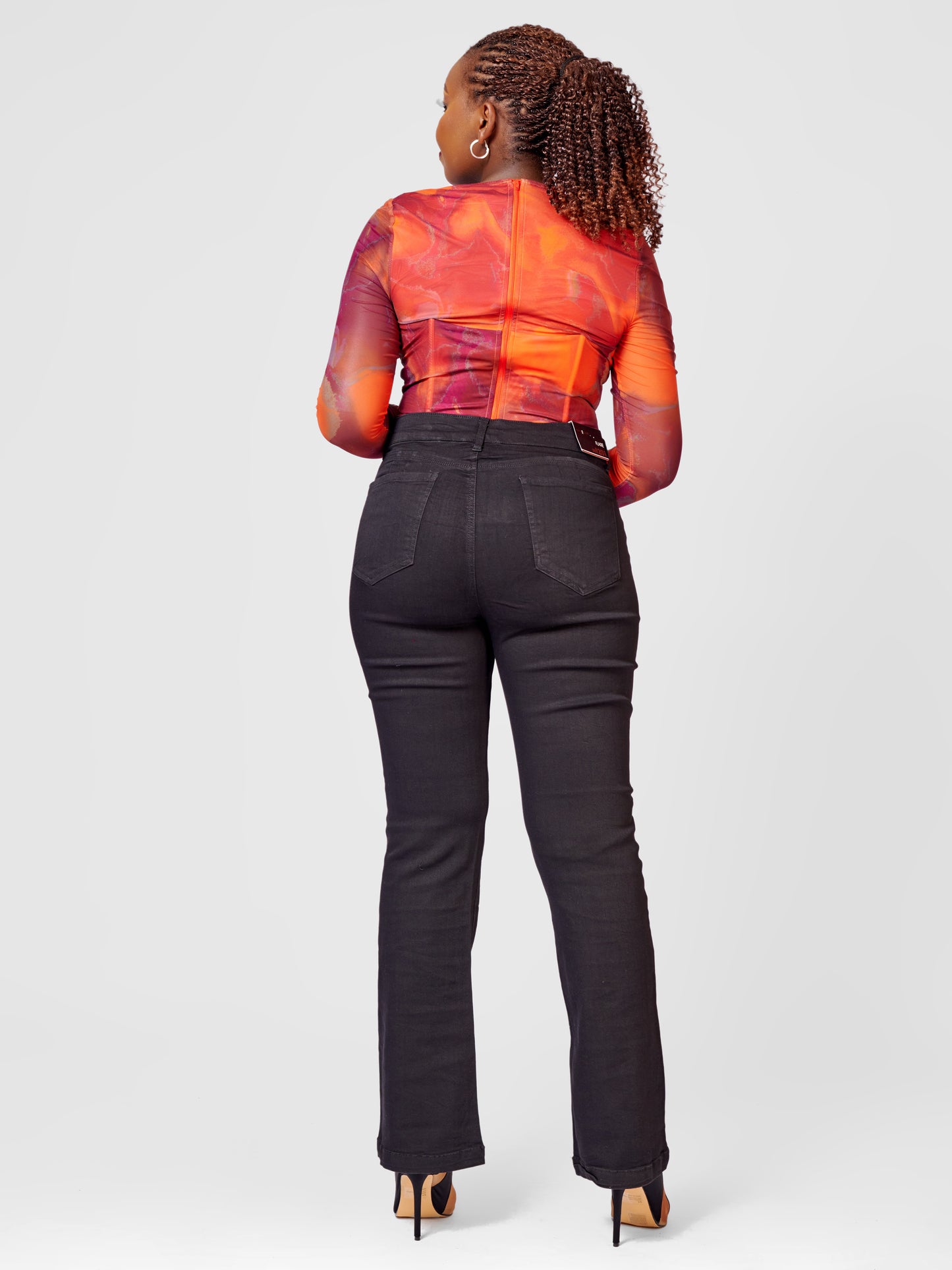 Back To Back High Rise Bootcut Jeans