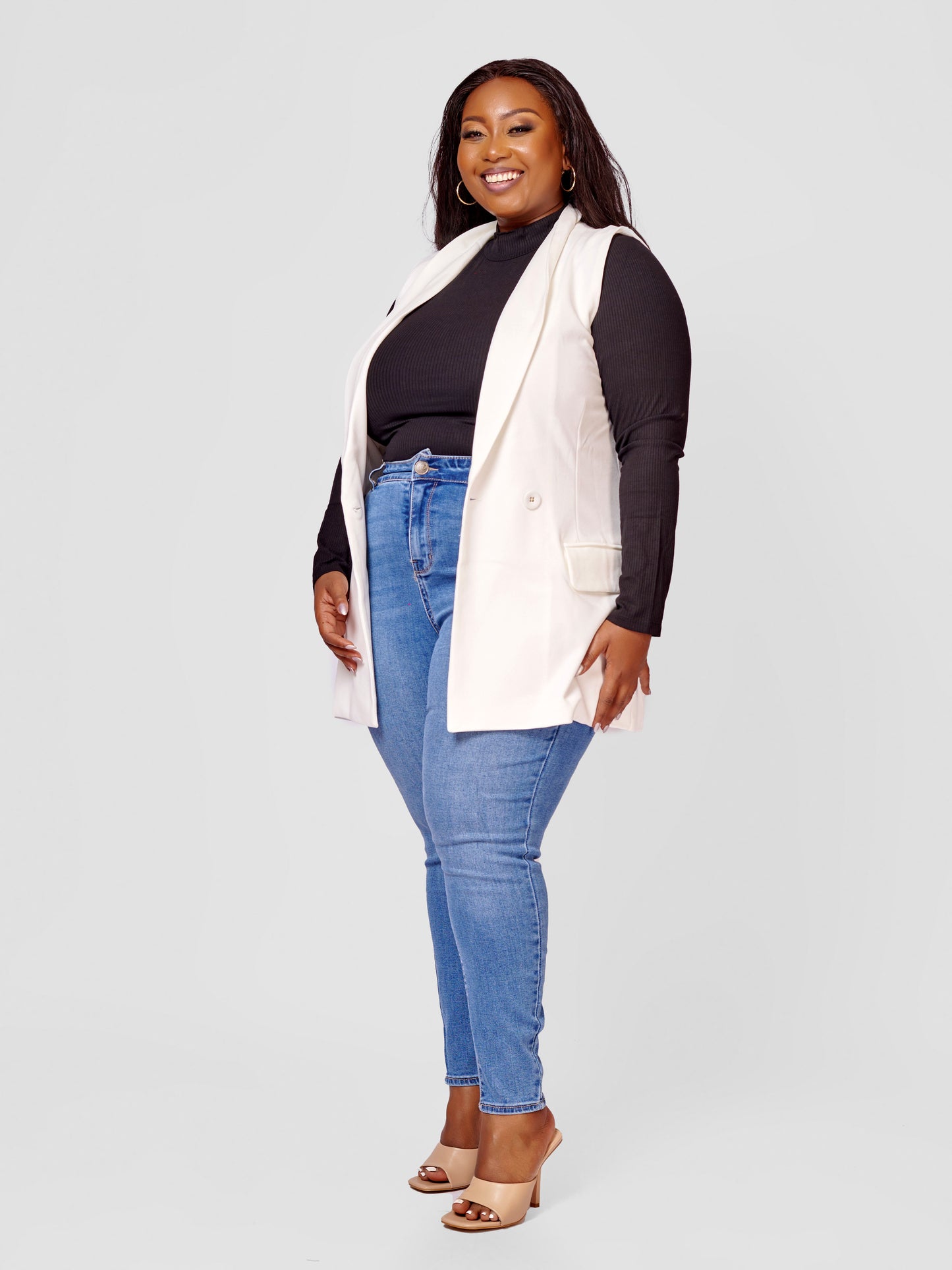 Dressed To Impress Knit Vest - Ivory