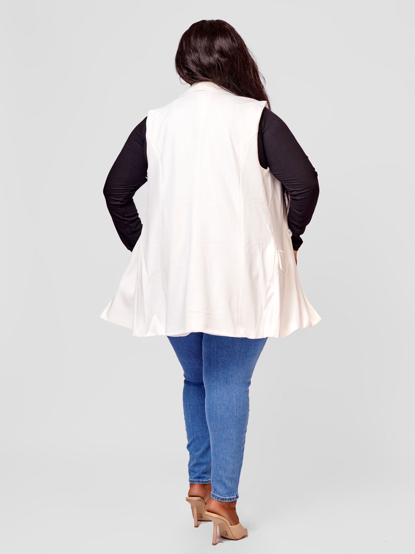 Dressed To Impress Knit Vest - Ivory