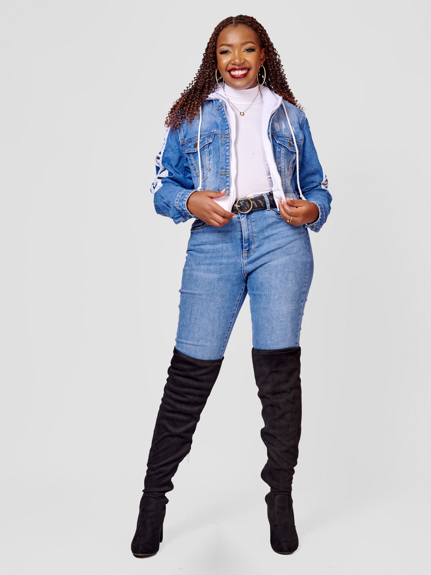 Streetwise Hoodie Denim Jacket