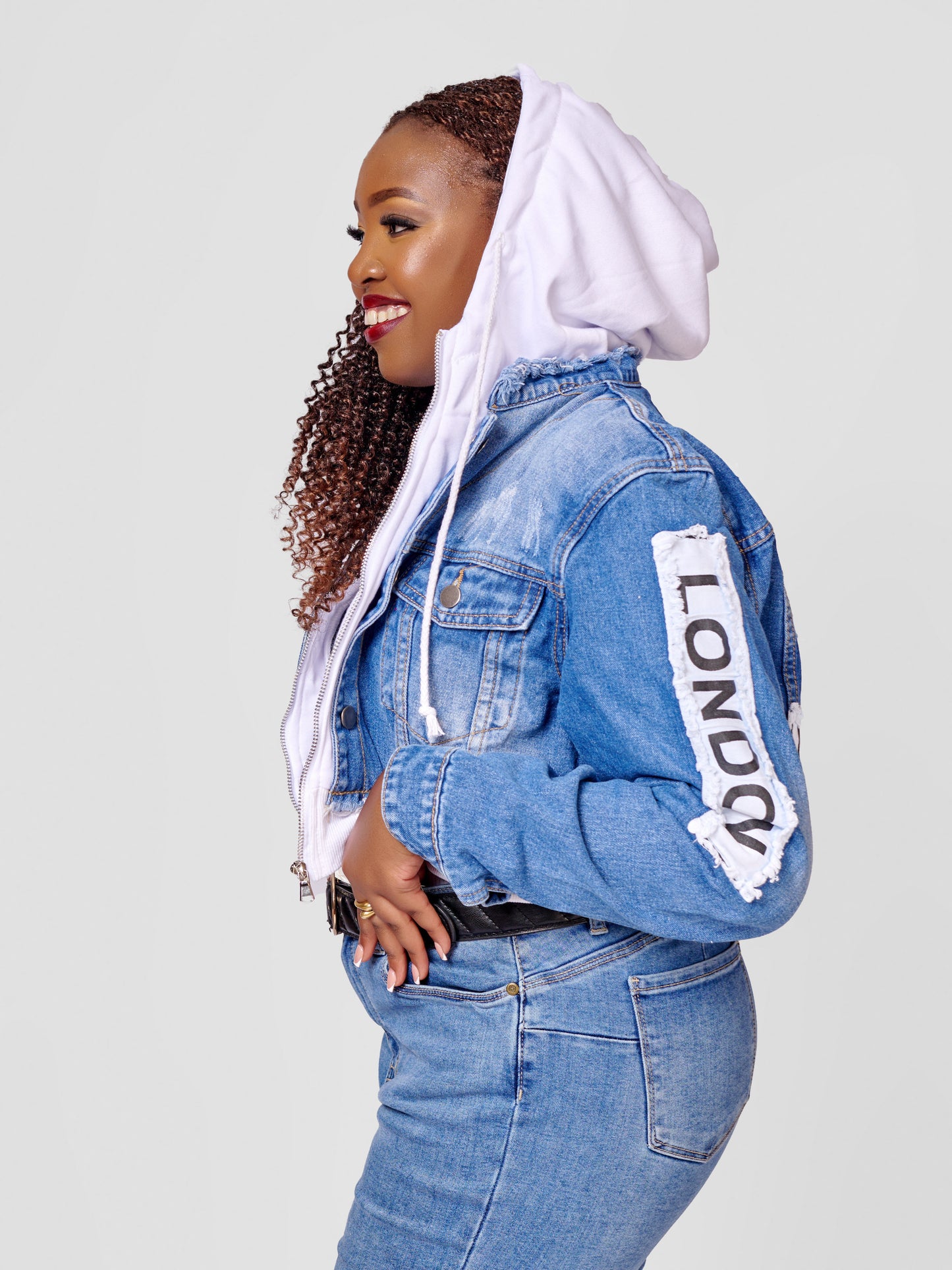 Streetwise Hoodie Denim Jacket