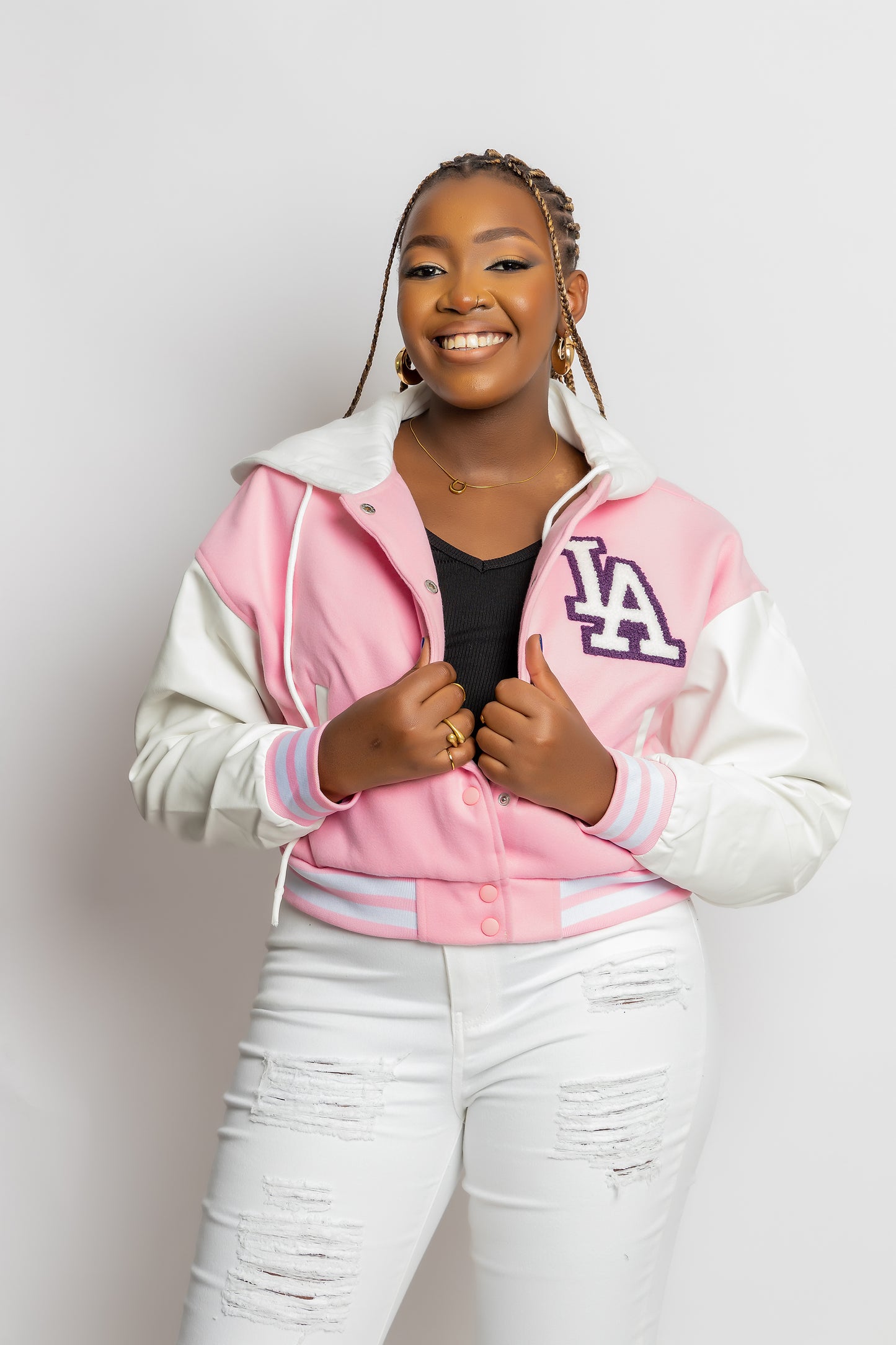LA Baseball Varsity Jacket