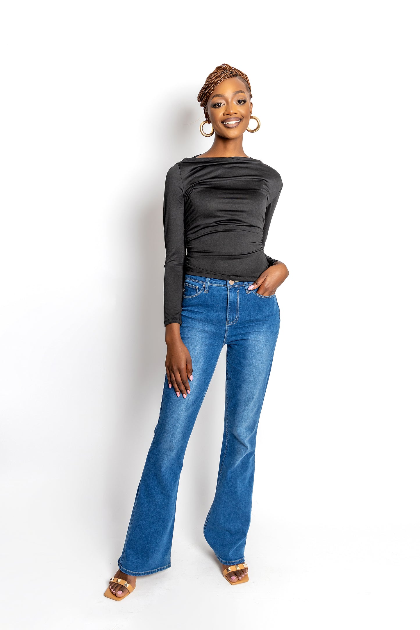 Blissful Ruched Top