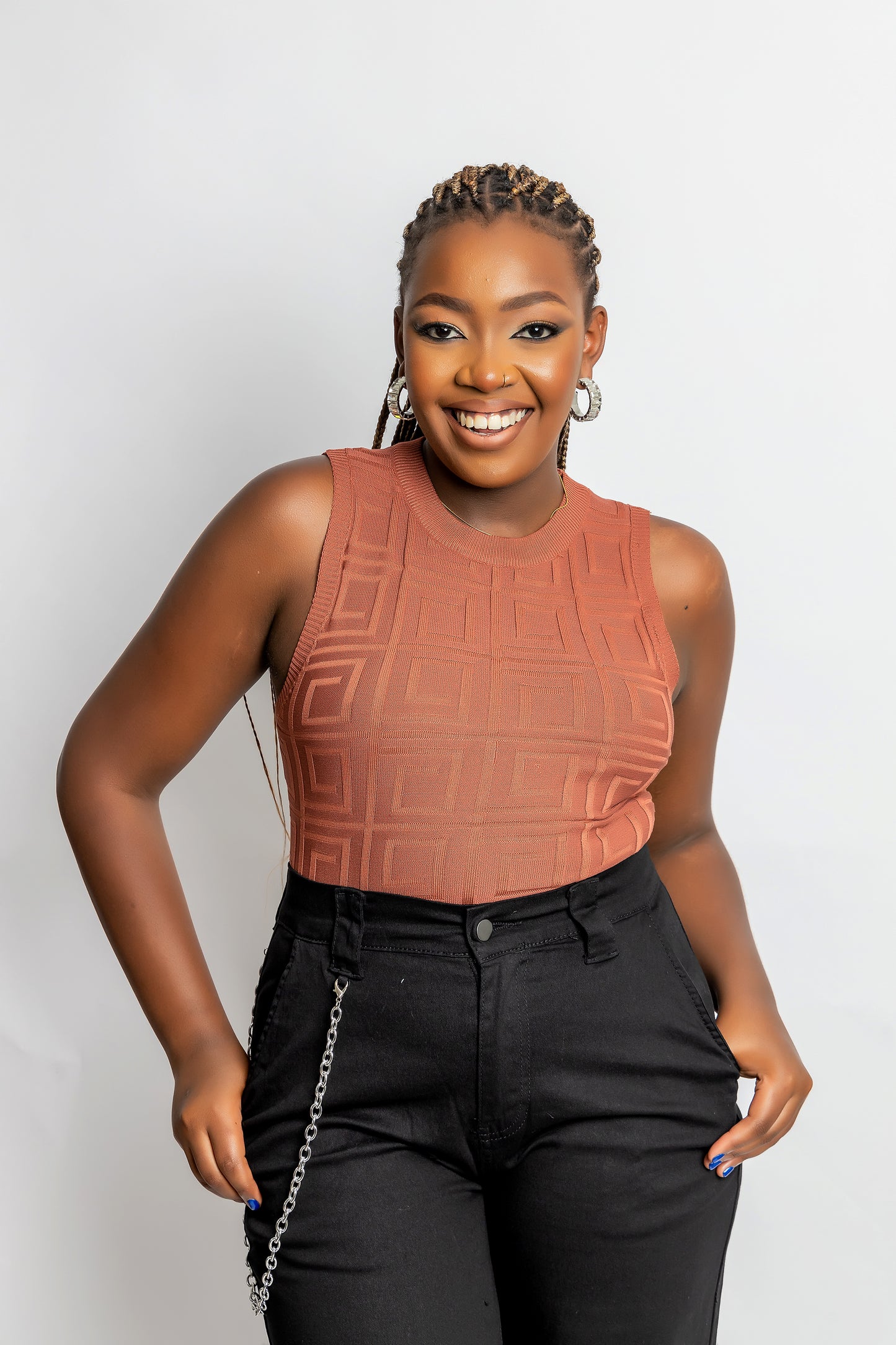 City Vibes Sleeveless Bodysuit