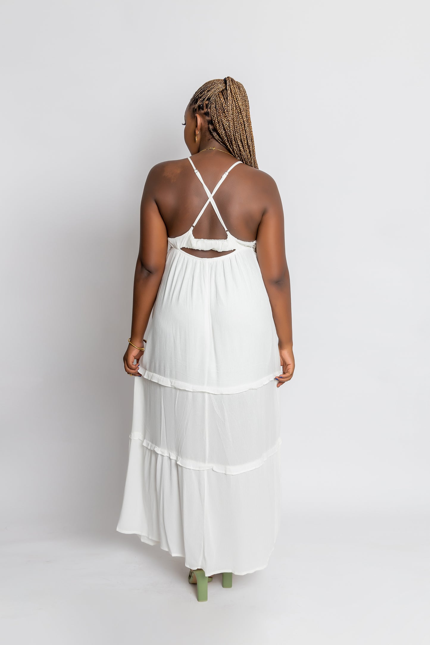Glam Goddess A-Line Dress