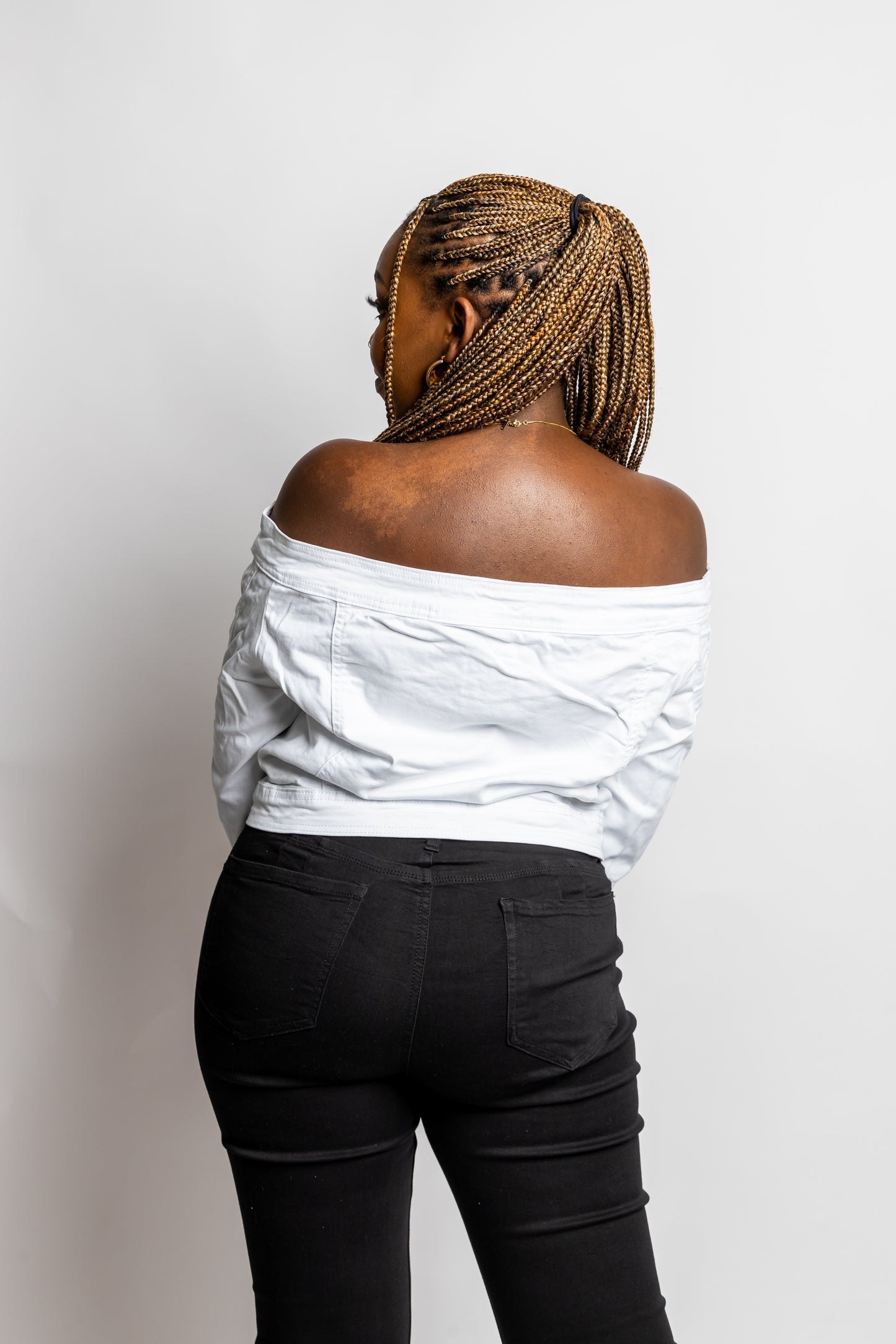 Invincible Denim Top