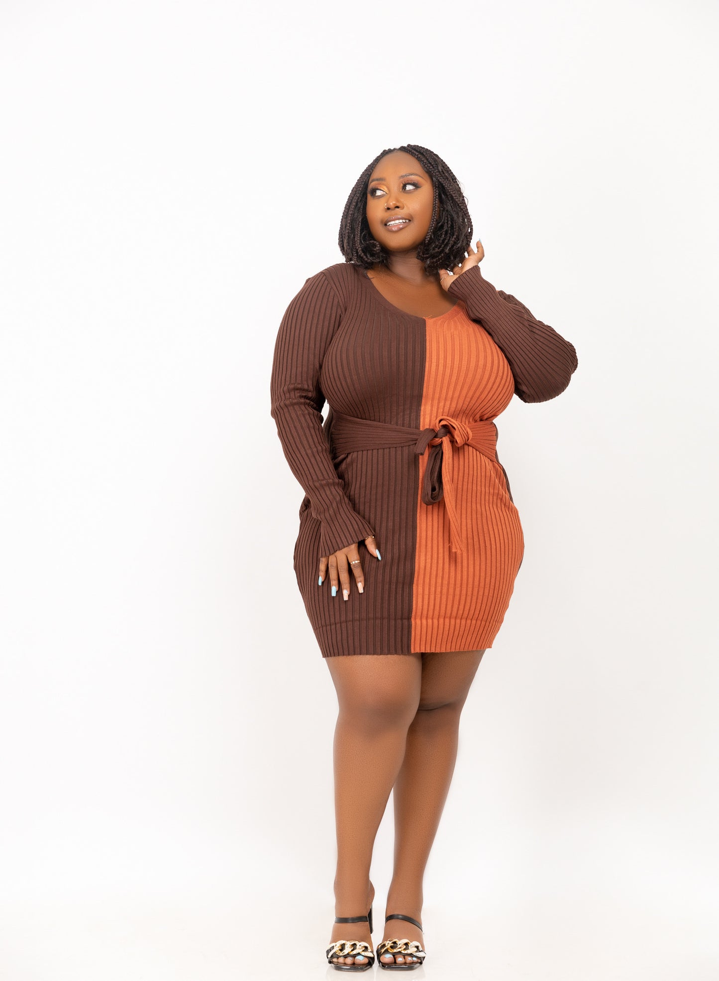 Fall Time Sweater Dress
