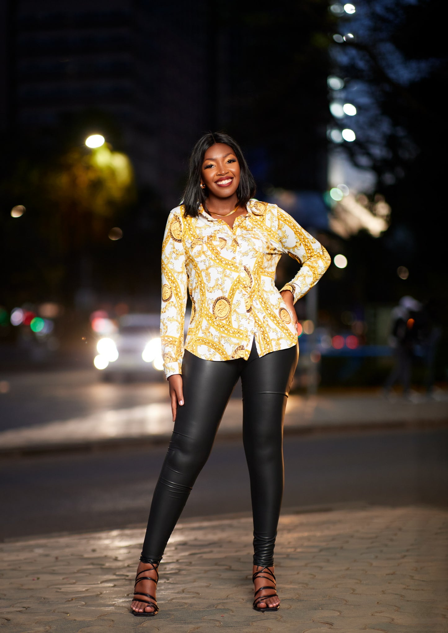 Faux Leather Leggings