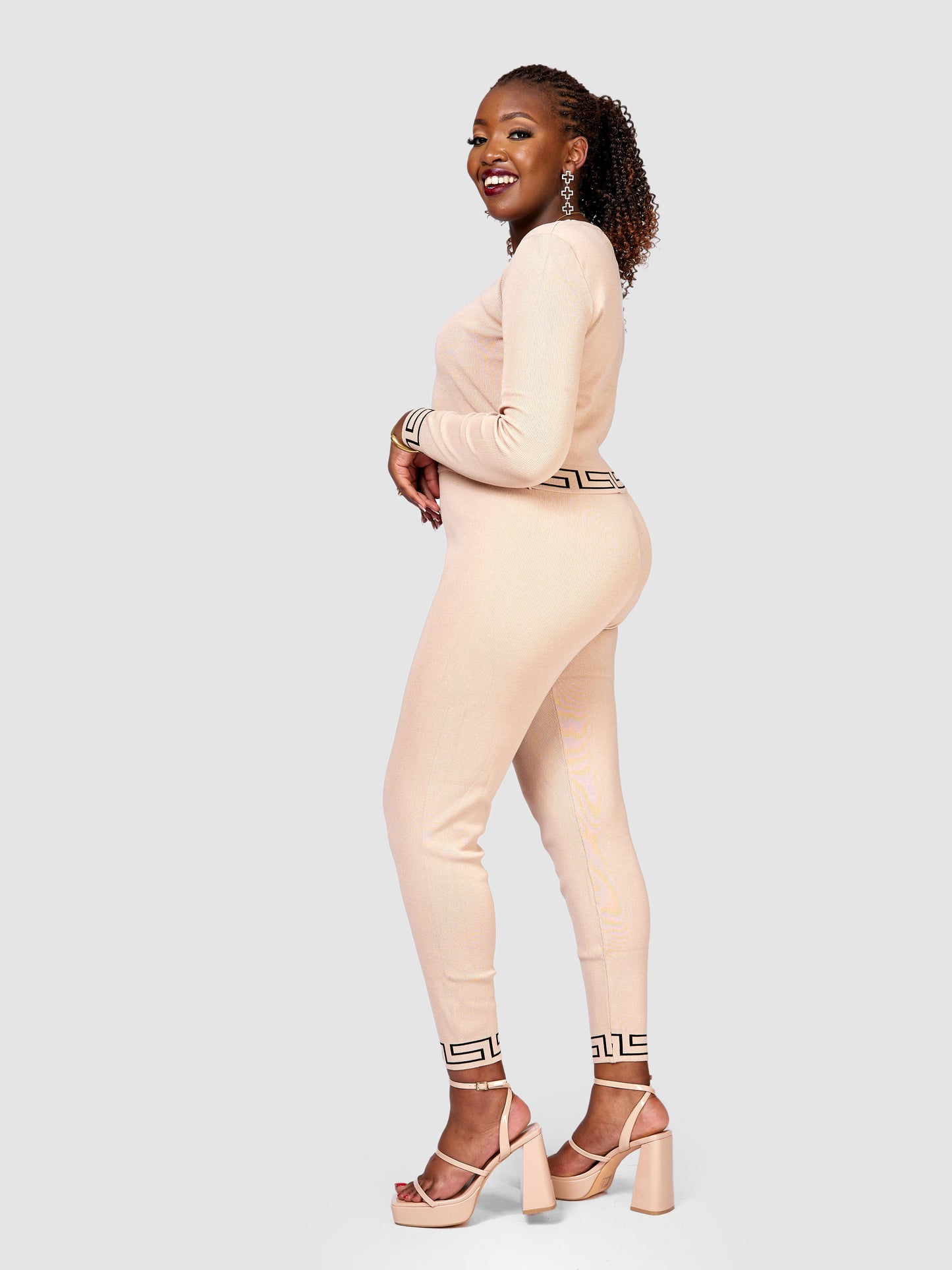Unstoppable Monogram Pants Set
