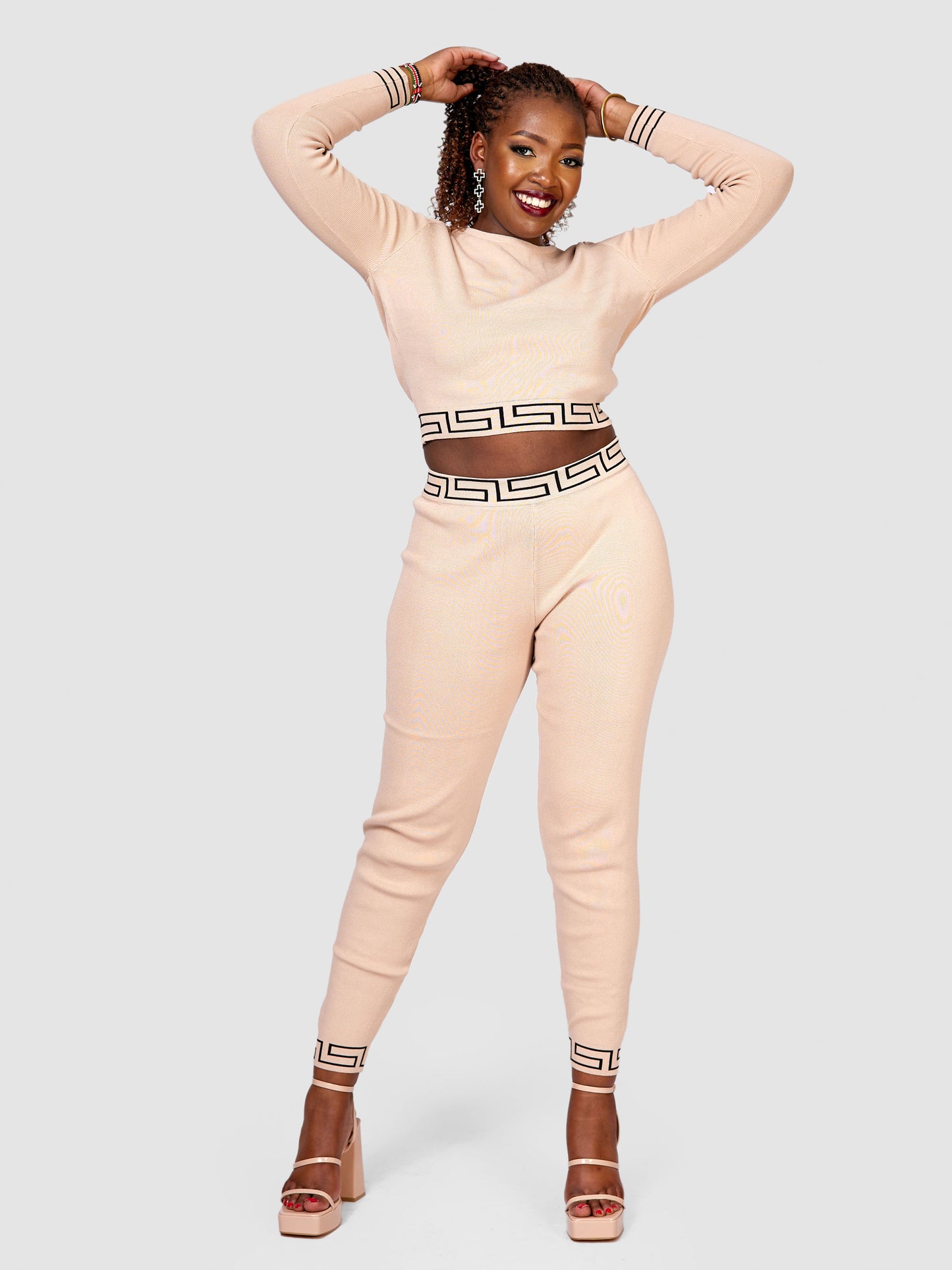 Unstoppable Monogram Pants Set
