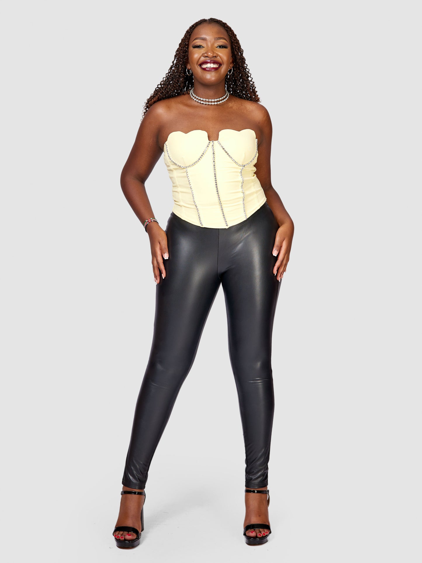 Making Moves Leather Leggings