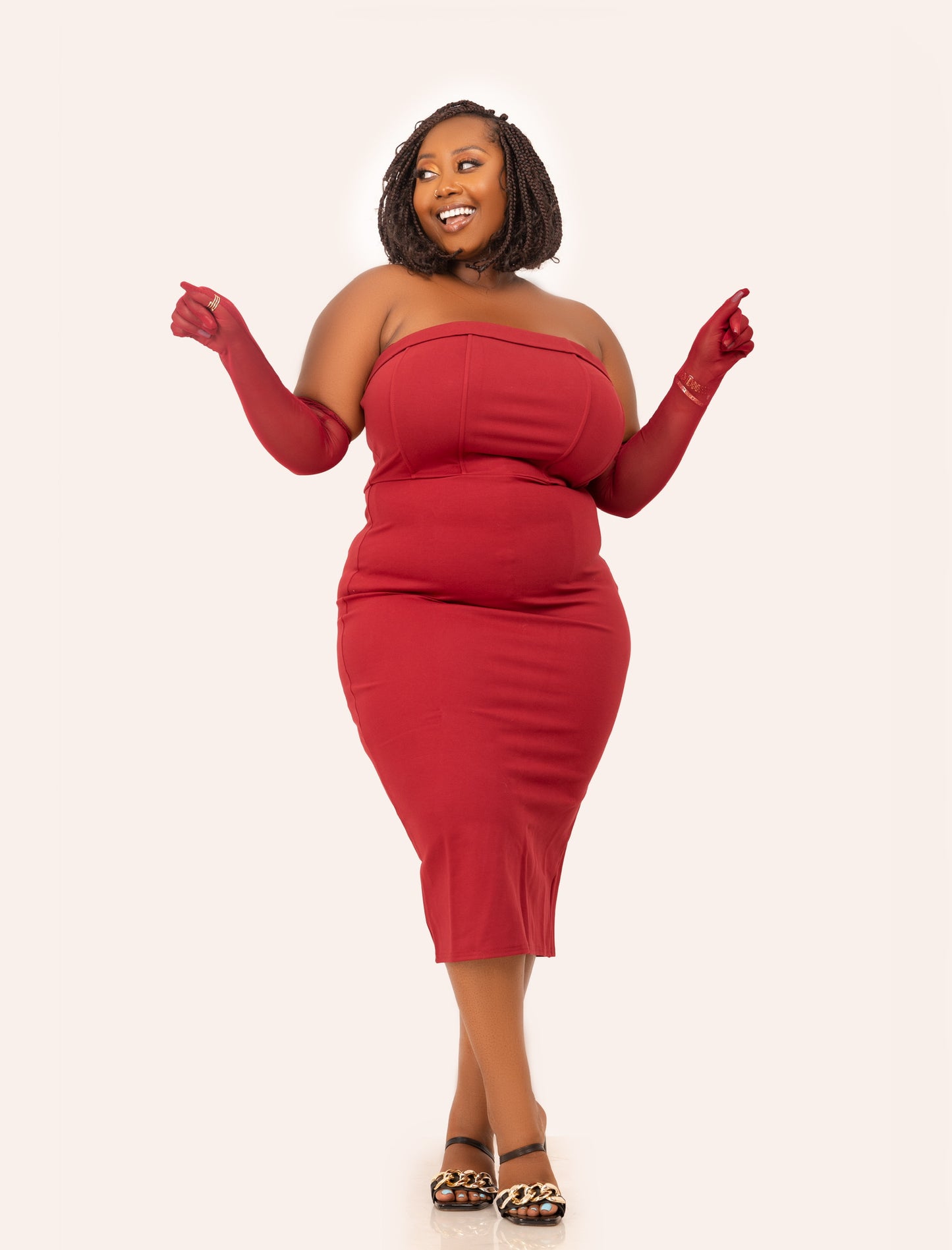 Strut Your Stuff Midi Dress Set
