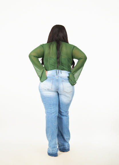 Fair Game Straight Leg Jeans