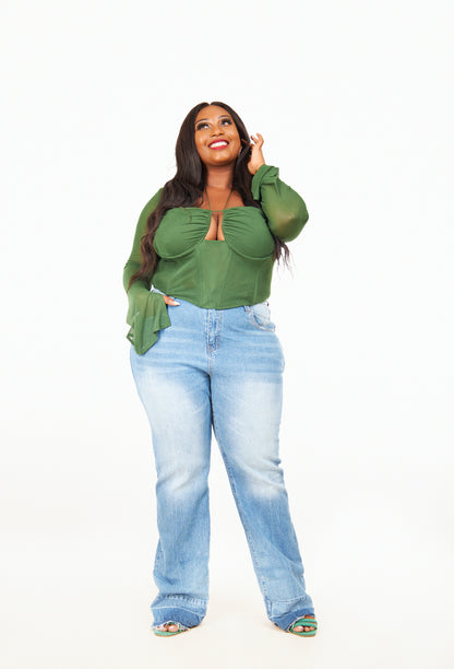 Fair Game Straight Leg Jeans