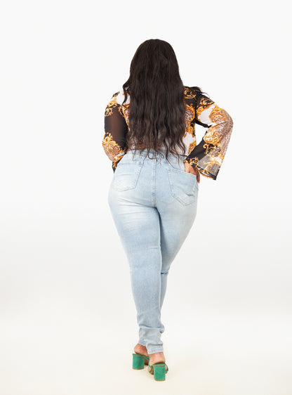 Tie Front Blouse