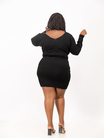 Fall Time Sweater Dress