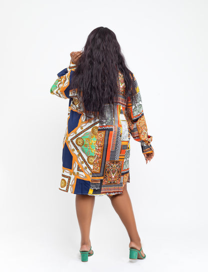 Call On Me Shirt Dress