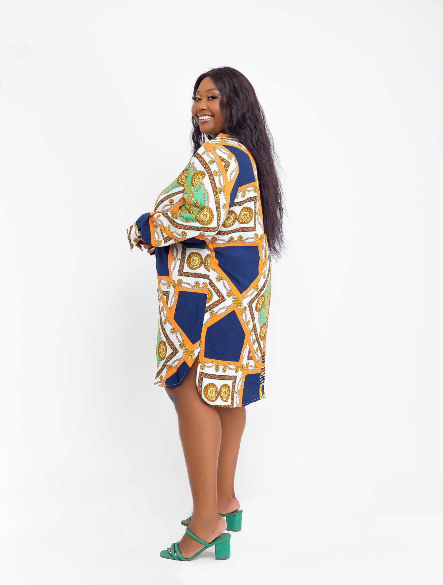 Call On Me Shirt Dress