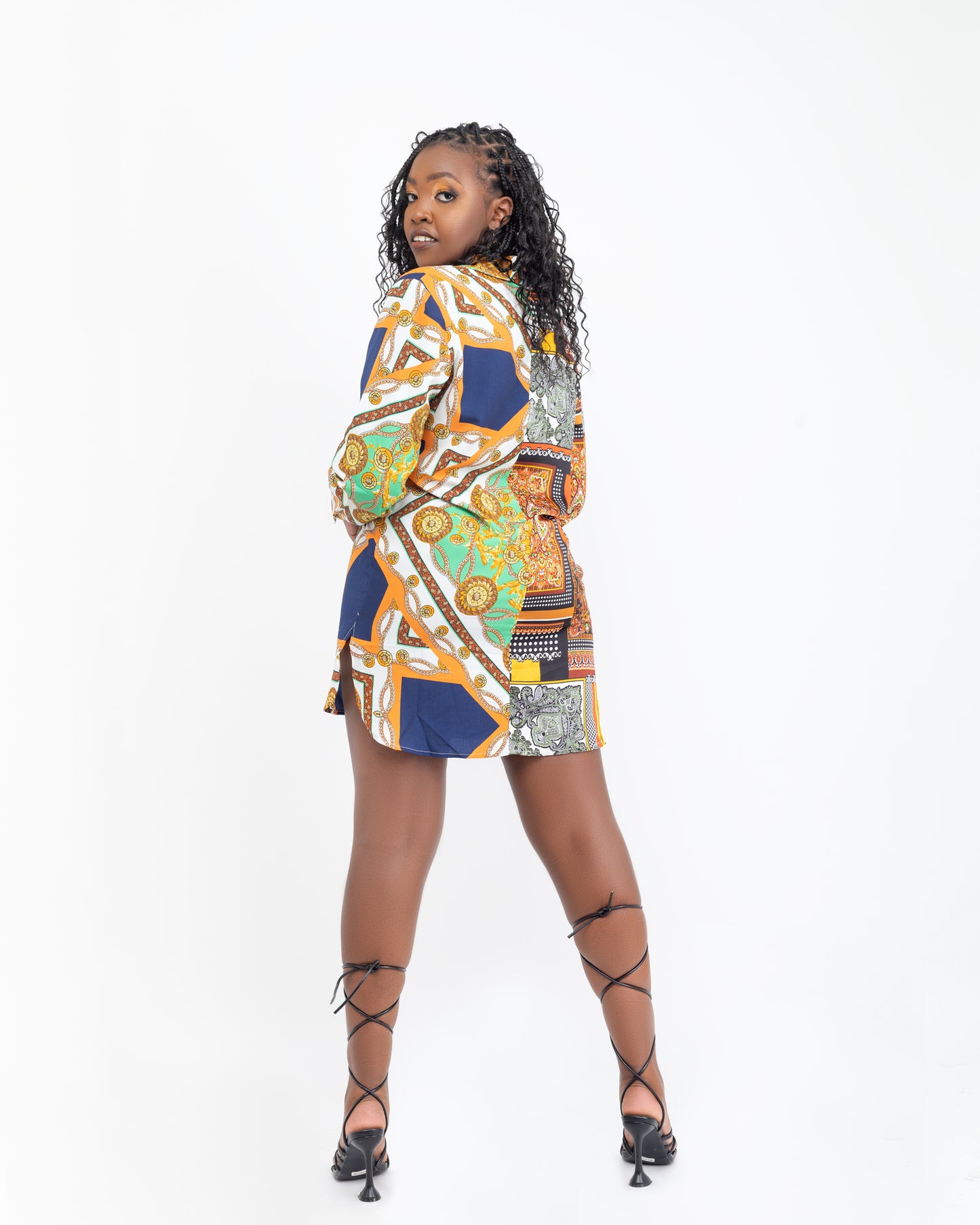 Call On Me Shirt Dress